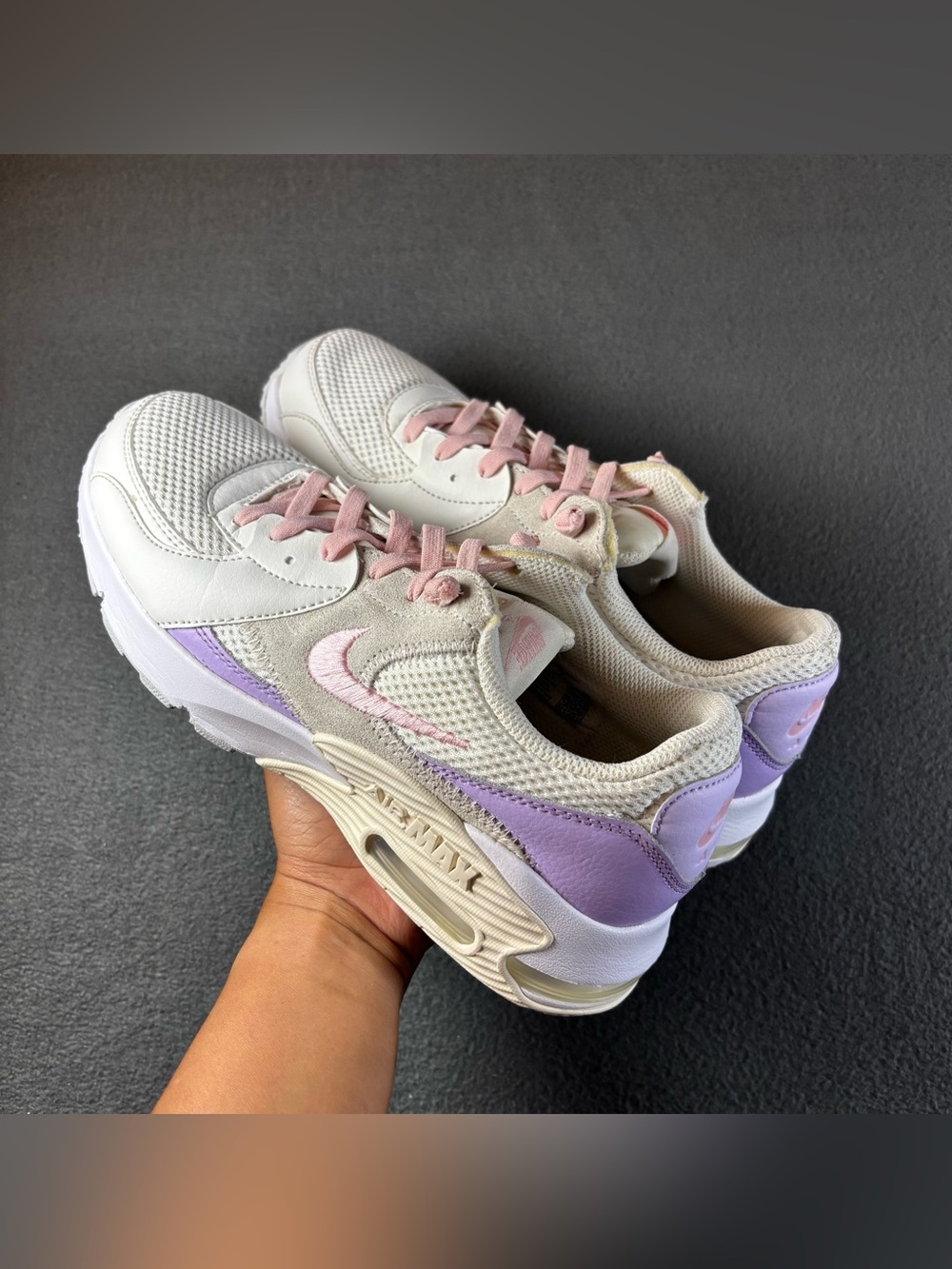 Nike Air Max Excee Women’s Sneakers Color “Sail Lilac Bloom”Size 7.5 Walking